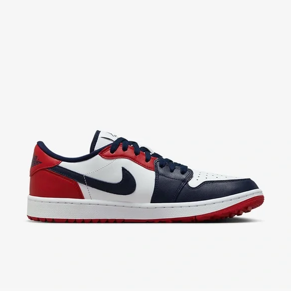 Air Jordan 1 Low Golf 'USA' Red White and Blue - Picture 2 of 10